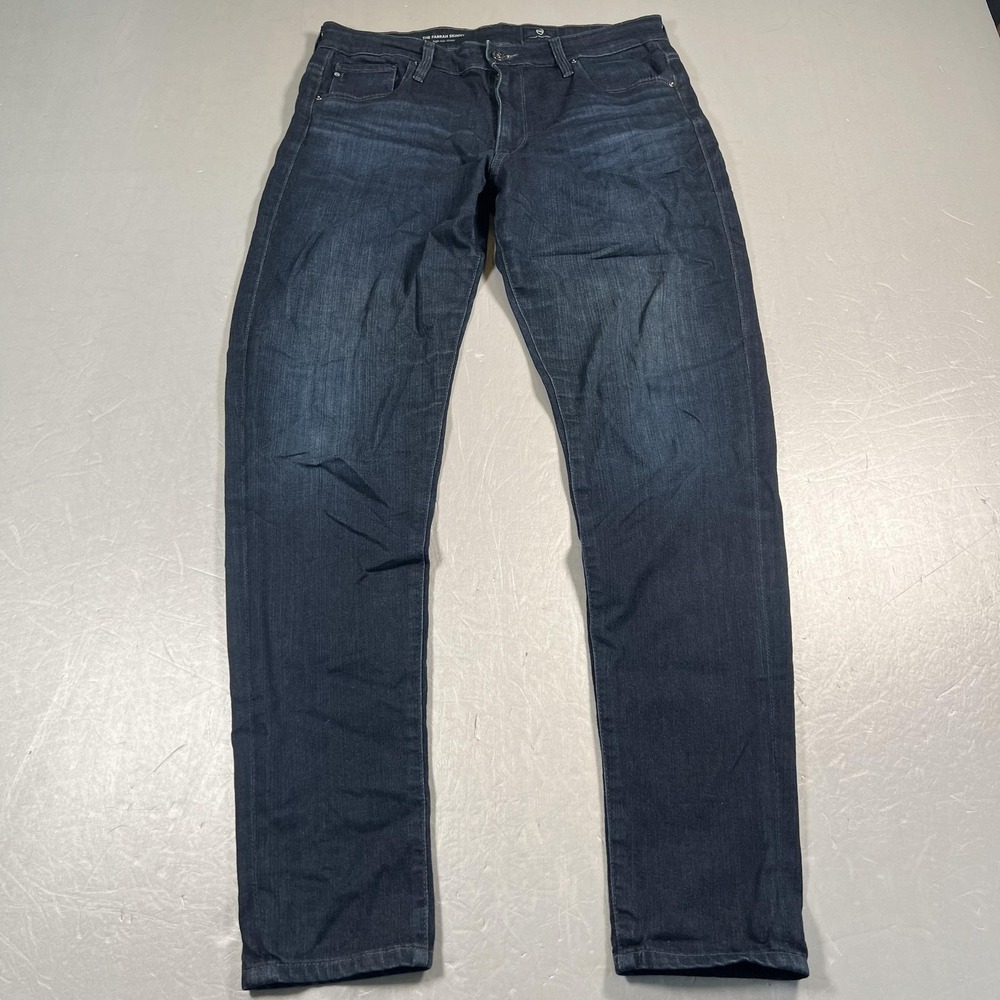 AG Adriano Goldschmied Jeans Womens 31R Dark Wash Farrah Skinny High Rise‎